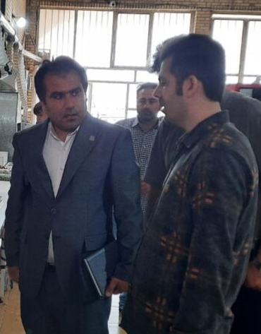 بازدید کارشناسان سازمان استاندارد از کارگاه تولیدی قطعات خودرویی